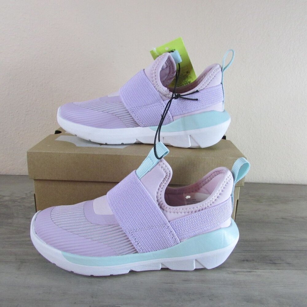 All in Motion Big Girl's 6 Pull On Performance Sneakers - Purple